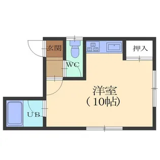 レヴ川原【2階】の間取り