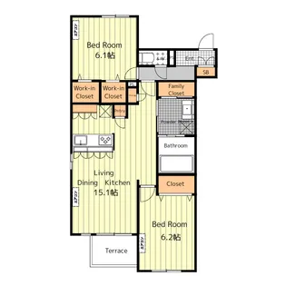 HEBEL MAISON 神宮【3階】の間取り