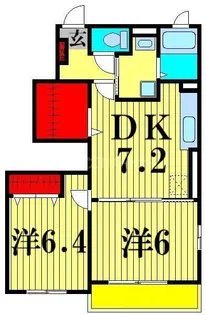 フレスクーラ【1階】の間取り