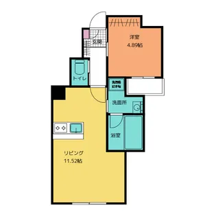 グランツリー井野【1階】の間取り