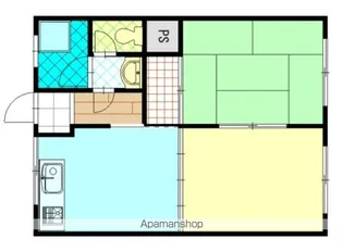 山陽ビル【2階】の間取り