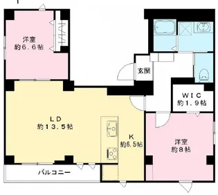 フラッツ平河町 TOKYO ZERO EMISSION HOUSE【3階】の間取り