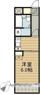 セザール宮崎台【4階】の間取り