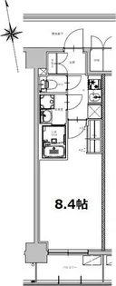 S-RESIDENCE今池beleta(ベレータ)【7階】の間取り