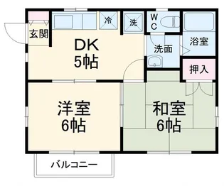 プランドール【1階】の間取り