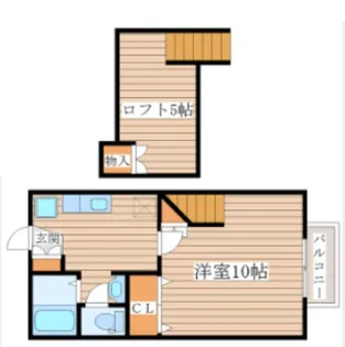 エスポワール・シャトー愛子 II【1階】の間取り