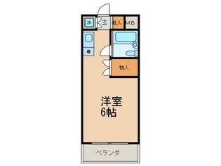 新栄アネックス【5階】の間取り