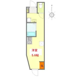 東京都大田区西糀谷2【アパート】の間取り