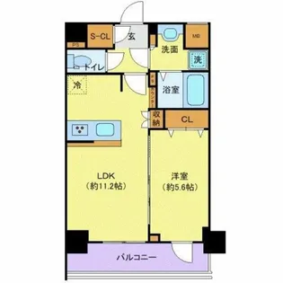 東京都台東区浅草4【マンション】の間取り