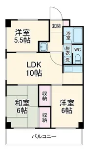 レクサスビル【2階】の間取り