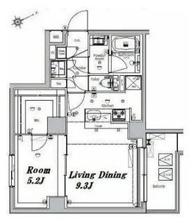 メイクスデザイン大森II【6階】の間取り