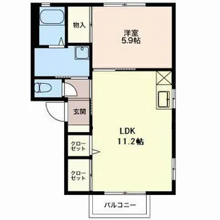 マティーナ【2階】の間取り