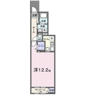 長野県長野市大字稲葉【アパート】の間取り