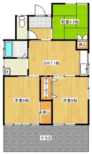静岡県浜松市中央区安松町【一戸建】の間取り