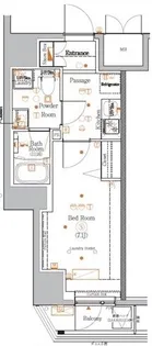 GENOVIA川崎III【12階】の間取り