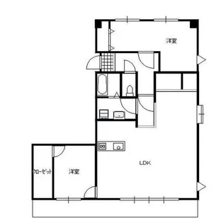 リルームス 高城駅前【7階】の間取り