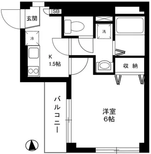 ウィスタリア世田谷【3階】の間取り