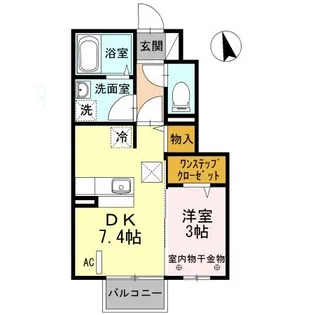 パストラーレ III【1階】の間取り