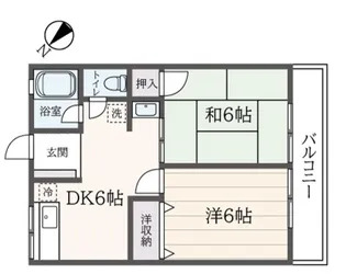 神奈川県横浜市旭区川井本町【アパート】の間取り