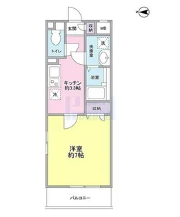 ル ヴァンヴェール 目白【2階】の間取り