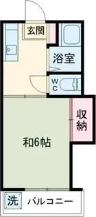 第二メゾン桜苑【2階】の間取り