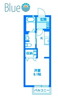セントラルパイン長谷【1階】の間取り