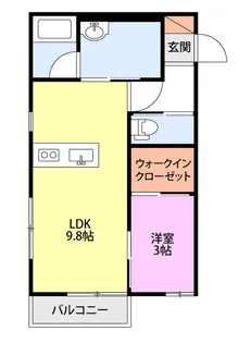 新潟県新潟市東区南紫竹1【アパート】の間取り