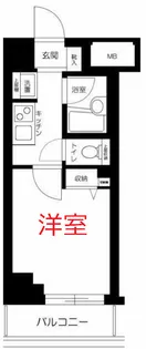 東京都品川区戸越1【マンション】の間取り