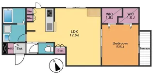 フォーシーズン【1階】の間取り
