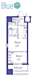 フェニックスヨコハマスクエア【9階】の間取り