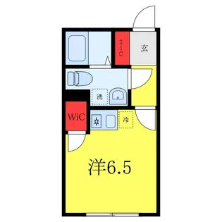 AXIA CITY大山【4階】の間取り