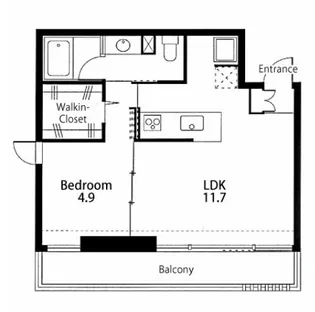 ヴィラロンド Villa Rondo【4階】の間取り