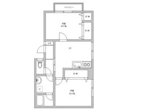 セットボヌール【2階】の間取り