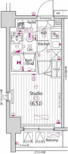 ガーラ・シティ横浜反町【2階】の間取り