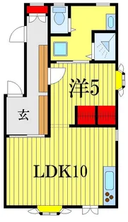 東千葉ハイリビング壱番館【2階】の間取り