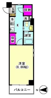 ラ・ステラ【6階】の間取り