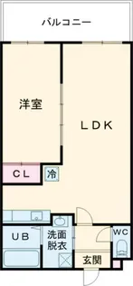 SGB浜町【3階】の間取り