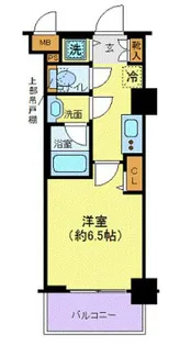 パレステュディオ白金高輪【3階】の間取り