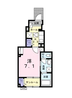 アーバン グランデ【1階】の間取り
