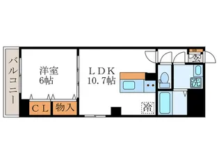 レンブランサ【3階】の間取り