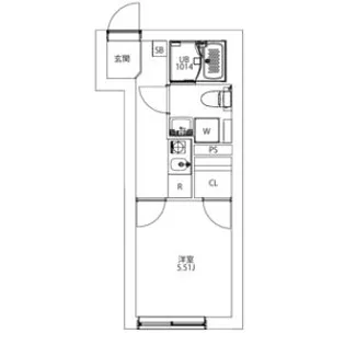 MAXIV CITY文京小石川【4階】の間取り