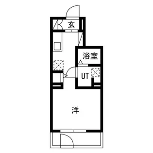 TRADIS荏原中延【1階】の間取り