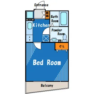 グランヴァン戸越銀座【2階】の間取り