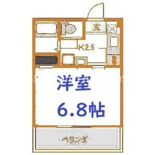 レジデンス綱島上町【2階】の間取り