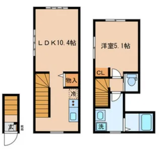 アザレ東武練馬の間取り