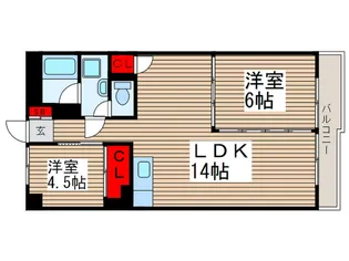 日暮ビル【2階】の間取り