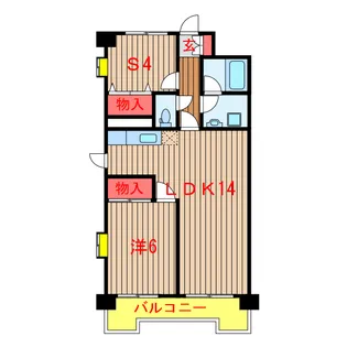 ドエル習志野台【4階】の間取り