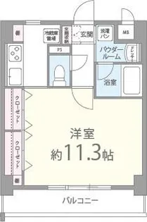 ディアコート新発田【5階】の間取り