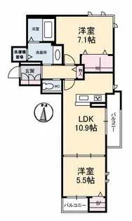 Il Sole(イルソーレ)【3階】の間取り