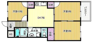 SAMURAIマンション【5階】の間取り